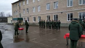 в/ч 190 ВШП 25.01.2020 Присяга