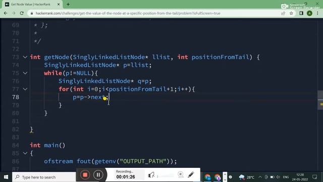 Get Node Value || HACKERRANK SOLUTION || IN C++ || DATA STRUCTURE AND ALGORITHM смотреть онлайн