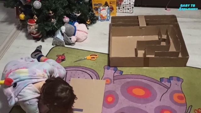 Как сделать лабиринт для хомяка из картона.Бесплатно лабиринт для хомяка. смотреть онлайн