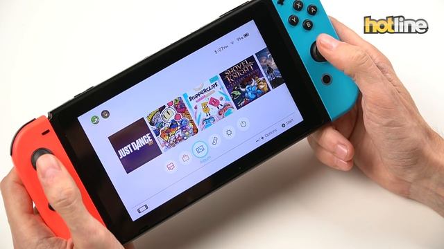 Nintendo Switch — игровая система «2-в-1»