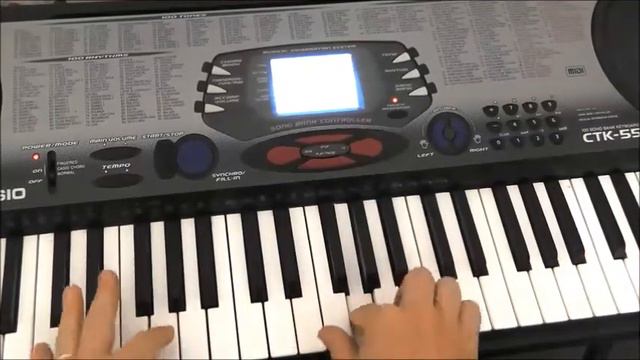 Casio CTK-551 demo, review and sound test смотреть онлайн