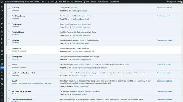 Fast Member Pro - How To Update - WordPress Membership Plugin смотреть онлайн