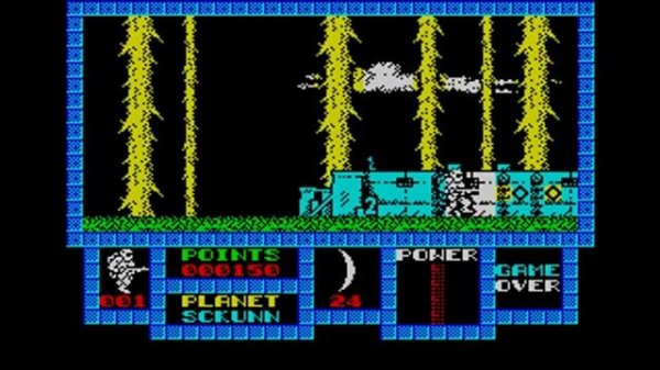 Game Over ZX Spectrum 128k (c) 1987 Dinamic