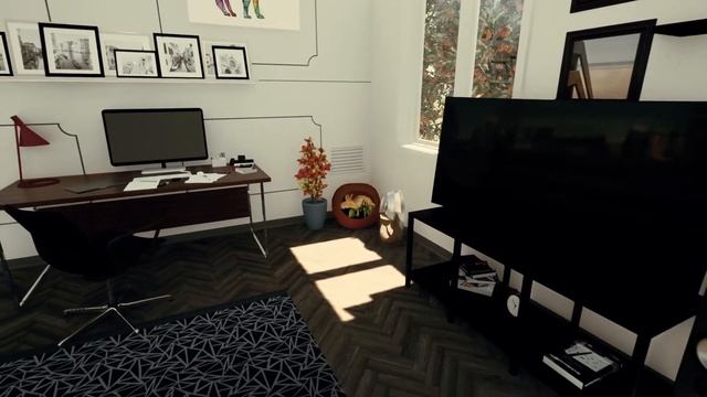 Home Office | Revit Architecture | Twinmotion смотреть онлайн