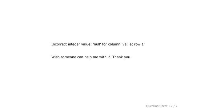 MySQL : How to insert NULL in mysql especially INT dataType смотреть онлайн