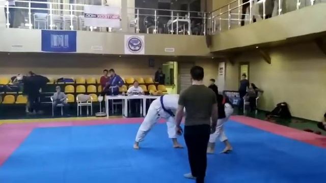 ДЖИУ-ДЖИТСУ (Jiu-Jitsu Brasileiro) второй бой 23.12.18