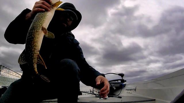 Pike Fishing - Finally! That Northern Pike I was After on Lake Dalrymple (2017) смотреть онлайн