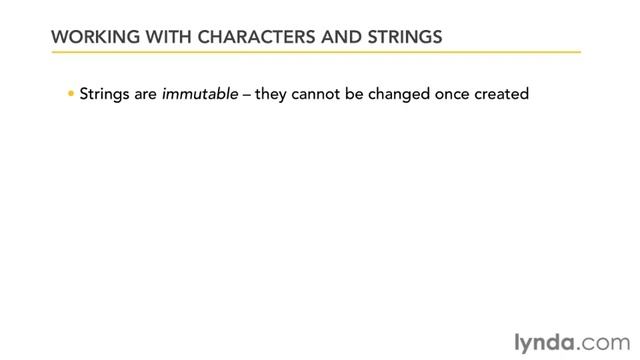 Working with Characters and strings in C# смотреть онлайн