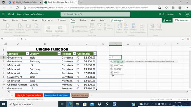 Highlight and Remove Duplicate Values & Find Unique Values in Microsoft Excel смотреть онлайн