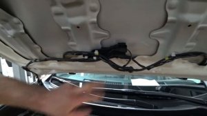 RAV-4. Замена форсунки омывателя лобового стекла.