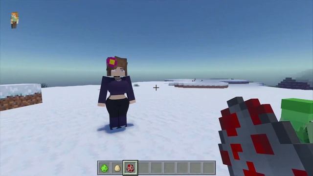 Slime Girl | Jenny Mod V5 Addon in Minecraft PE - MMCRAFT TV смотреть онлайн