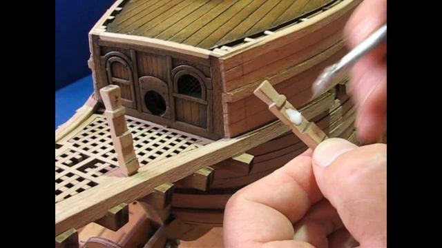 Latrine fencing #45 Galleon San Bartolome by the company "Ships of Pavel Nikitin" Ship modeling смотреть онлайн