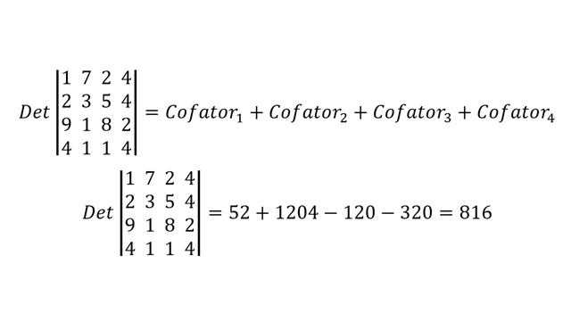 Teorema Laplace no Python (Achando determinantes). смотреть онлайн