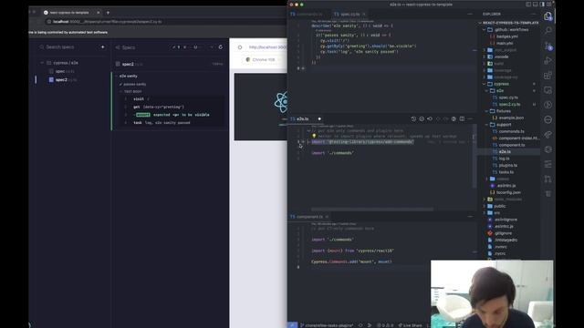 Optimize cypress config: plugins, tasks, commands, e2e, ct смотреть онлайн