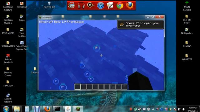 How to Get Minecraft beta 1.9 server/client смотреть онлайн