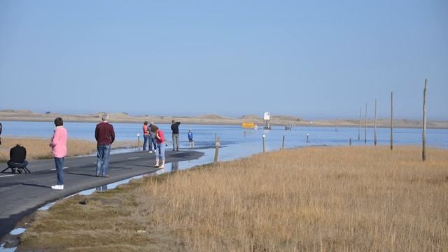 Lindisfarne (Holy Island) Causeway Tide Timelapse смотреть онлайн