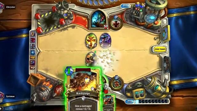 Hearthstone [GvG] OTK Warr v. Shaman [08.08.15] смотреть онлайн