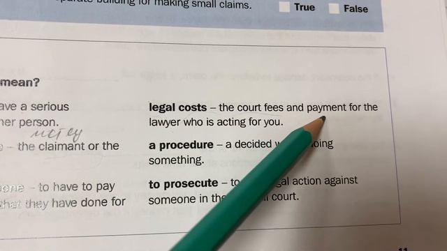 Английский язык/Legal English/Запоминаем новое слово : Legal costs/10.10.20 смотреть онлайн