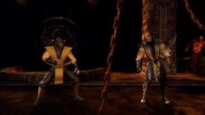 Mortal Kombat 9 Скорпион Фаталити 1, 2, 3 +Stage&Бабалити HD