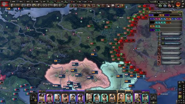 OBLOHA JE NAŠE (Německo)|hearts of iron 4:Total War #9 смотреть онлайн