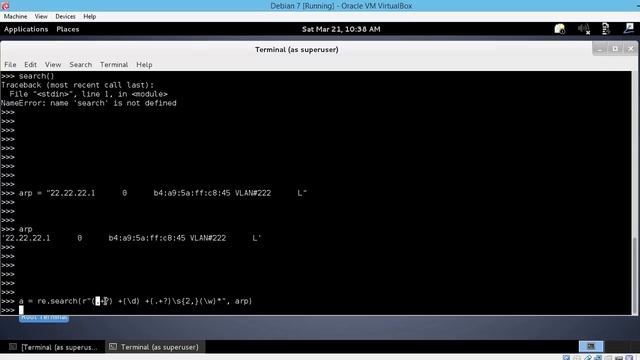 Learn Python For Real Life Networking - The re match and re search смотреть онлайн