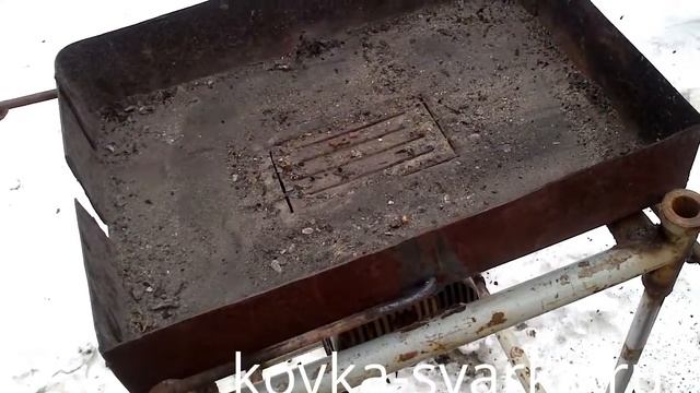 Как изготовить кузнечный горн переносной из подручных материалов (kovka-svarka.ru) Часть 3