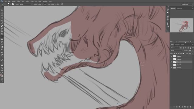 Dragon - Digital Art Painting [Tutorial] Animal Anatomy смотреть онлайн