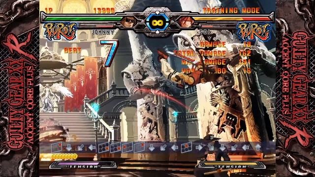 Guilty Gear XX Accent Core Plus R - Johnny Combos смотреть онлайн