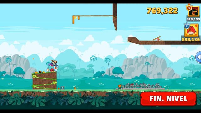 Angry Birds Friends Level 9 Tournament 1186 Highscore POWER-UP walkthrough смотреть онлайн