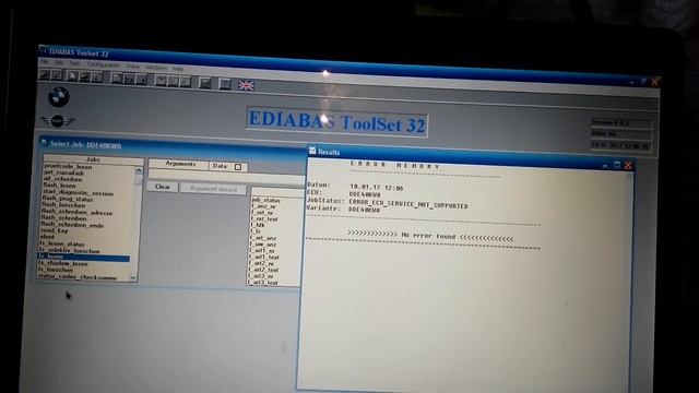 Tool32, обзор на блоке DDE4 BMW, на столе через DKAN смотреть онлайн