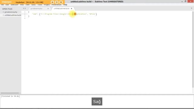 sublime text 3 tarayıcı seçme ve programı çalıştırma смотреть онлайн