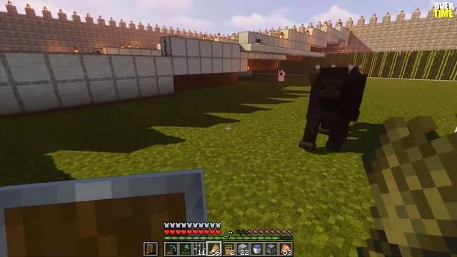 Как сделать коровник в Майнкрафте / Выживание в майнкрафт смотреть онлайн