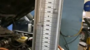 Измерение давления картерных газов в наш гаражъ