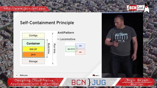Designing Cloud Native Applications with Kubernetes - by Bilgin Ibryam at JBCNConf'17 смотреть онлайн