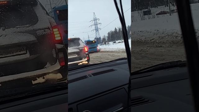В Подольске неожиданно выпал снег смотреть онлайн