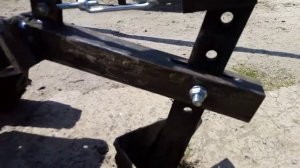 СЦЕПКА И КРЕПЛЕНИЕ ОКУЧНИКА НА МОТОБЛОК ОКА СВОИМИ РУКАМИ результат посадки картошки