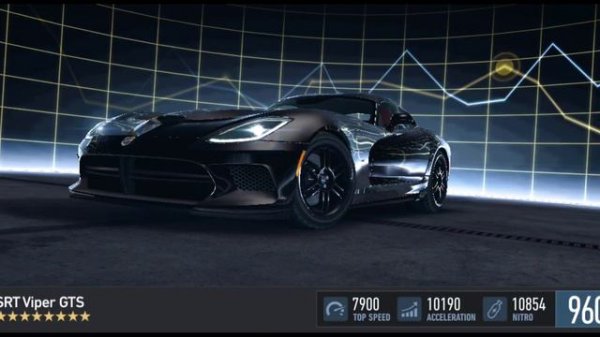 NFS No Limits: SRT Viper GTS Max PR & Tuning Unlock