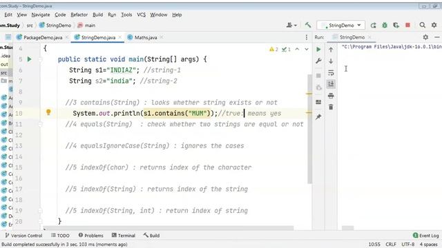 How to use String Methods in Java? Part 1 (38) || #Java Programming смотреть онлайн
