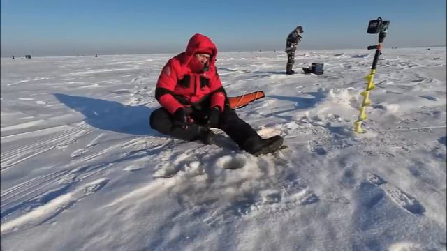 Зимняя 🎣 рыбалка на #Судака Камское устье поселок Затон есть трофей 🏆