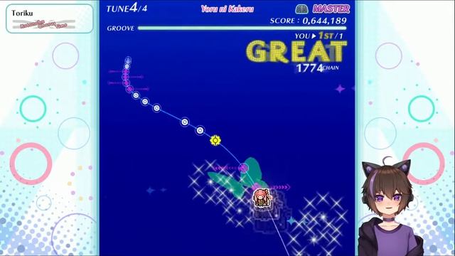 (Groove Coaster: Wai Wai Party) Let's, GRROOOOVE COASTAAA смотреть онлайн
