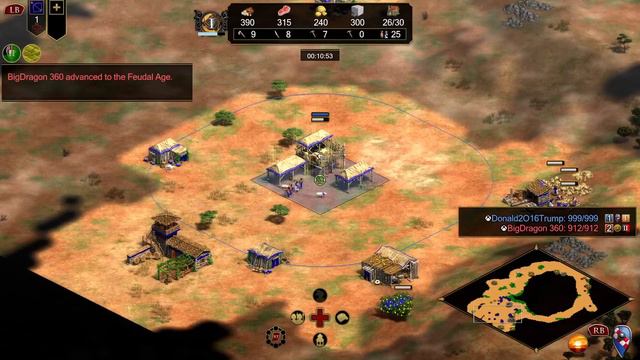 Xbox AOE2 on Controller Top 3 Gameplay! смотреть онлайн