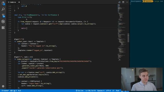CSRF as Request Guard? - Programming in Rust #26 смотреть онлайн
