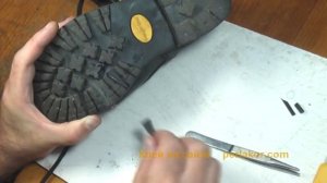 Клей Kernil. Склейка треснувшей подошвы.