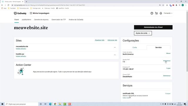 Como alterar a versão PHP na Godaddy (Rápido e Fácil) 2022 смотреть онлайн