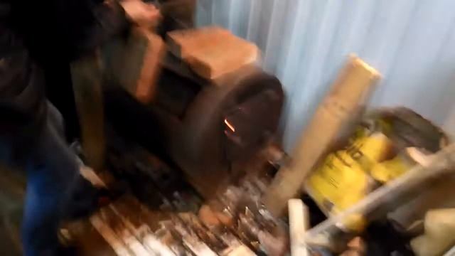 Модернизация печи для гаража (установка шиберной задвижки) смотреть онлайн