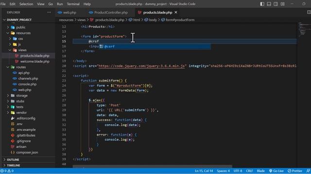 How to Upload Files with Laravel 10 and Ajax - Step-by-Step Tutorial смотреть онлайн