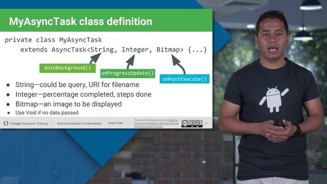 AsyncTask and AsyncTaskLoader (Android Development Fundamentals, Unit 3: Lesson 7.1) смотреть онлайн