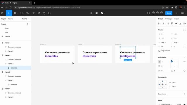 Aprende a animar textos en tus prototipos con Figma 2022 - Tutorial смотреть онлайн