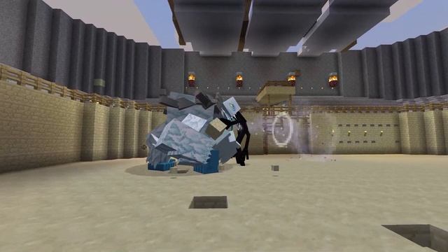 FROSTMAW vs MUTANT MOBS | mob battle mod MINECRAFT смотреть онлайн