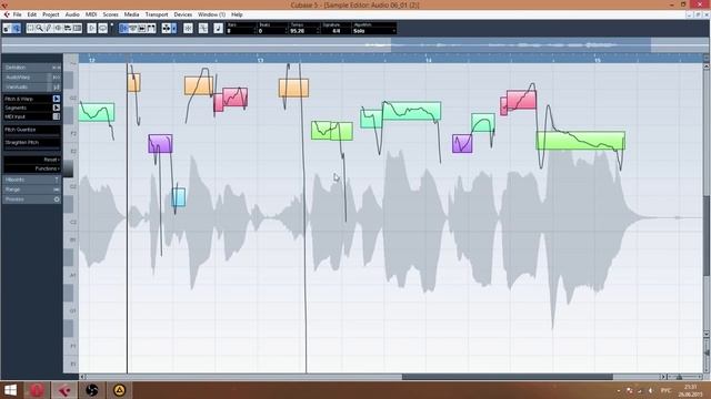 Cubase 5: Старый добрый VariAudio. смотреть онлайн